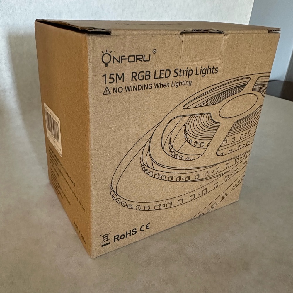 Onforu 15m RGB LED Strip Lights